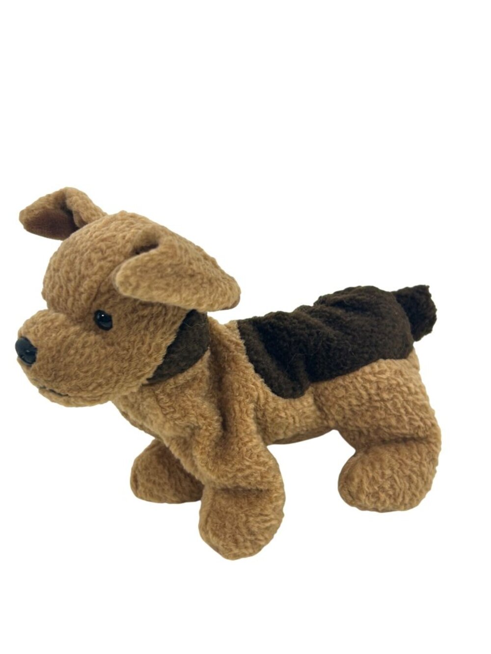 Beanie Babies Tuffy Terrier Dog Vtg Beanbag Plush Toy Stuffed Animal 1996 Brown